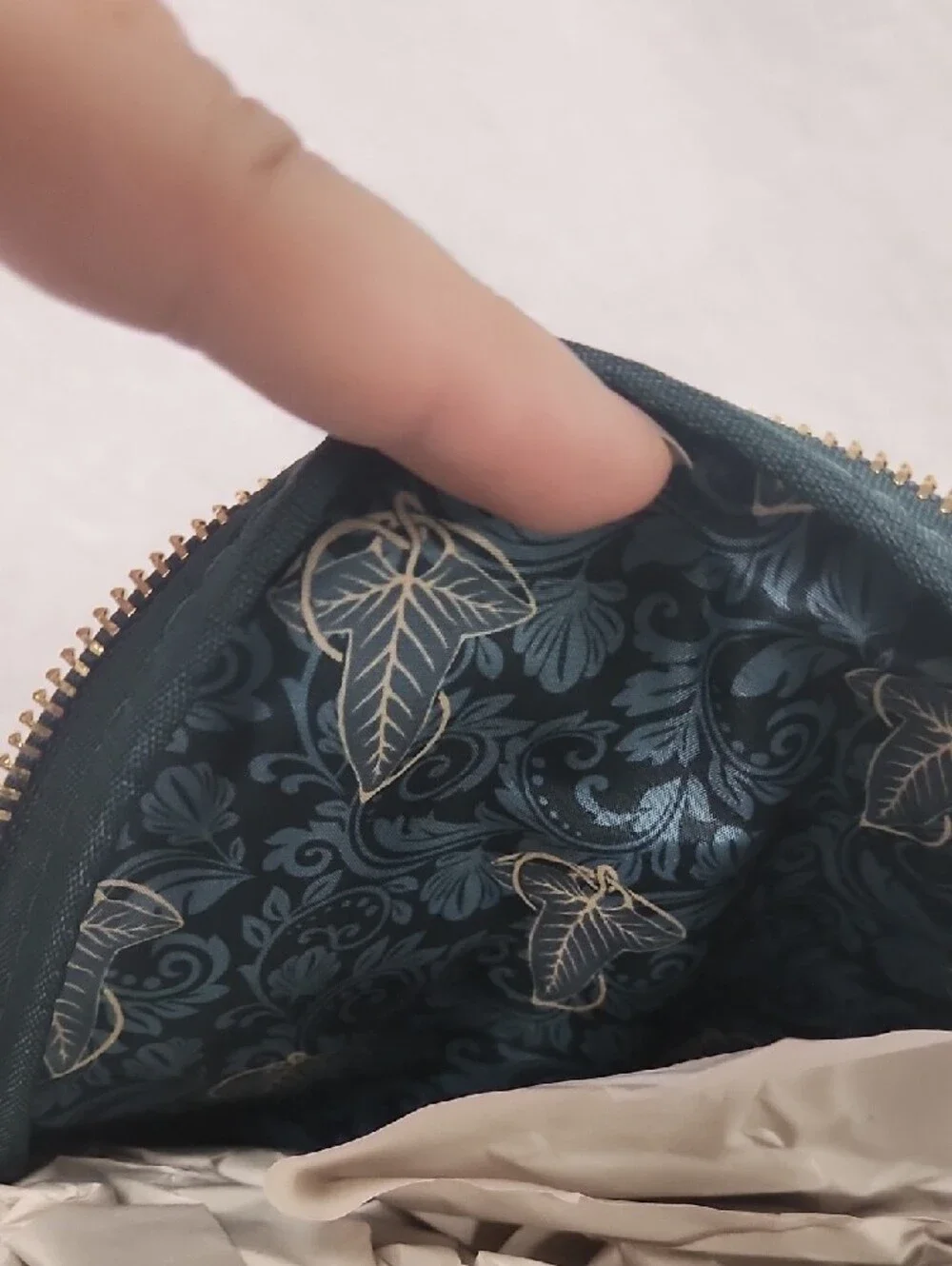 Loungefly Green Embossed Lord of the Rings Mini Backpack